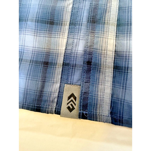 Free Country Excursion THIN Long Sleeve BLUE Shirt MEN XXL, 2X, XXLARGE NEW - Picture 10 of 11